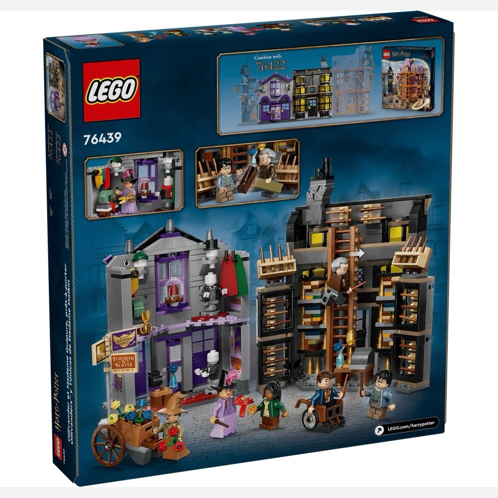 New LEGO 76439 Harry Potter Ollivanders & Madam Malkin's Robes Factory Sealed - Picture 7 of 11